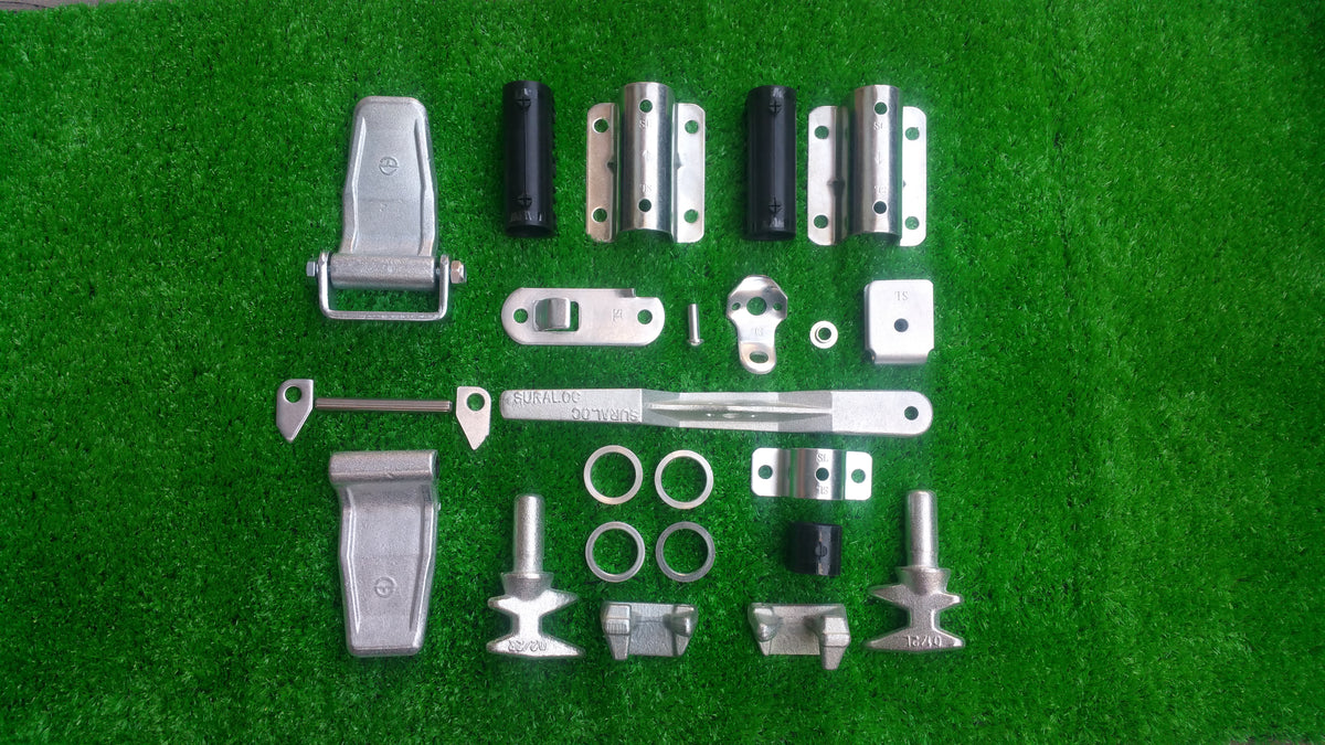 Small Lugs Forged Steel Container Door Hinge Assembly with Stainless Steel Pin &amp