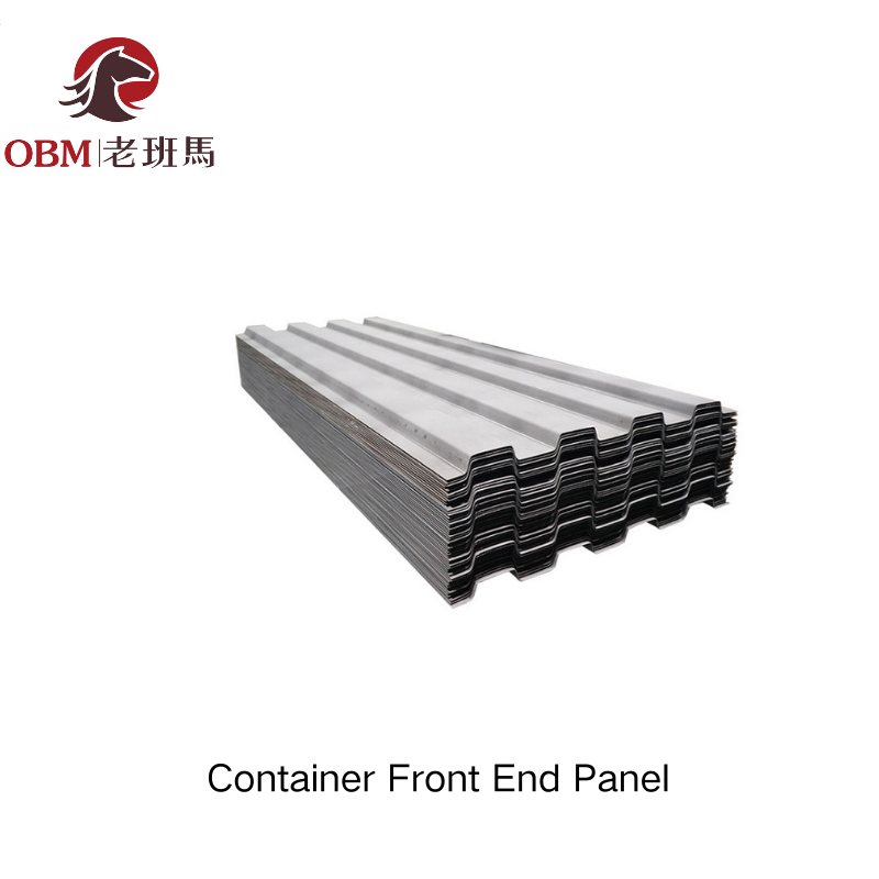 Corrugated Container Front End Wall Panel | SPA-H / Q235B Weathering Steel Container Front Sheet