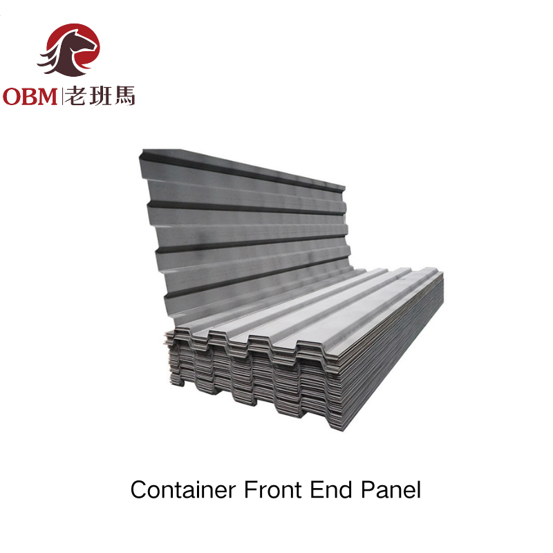 Corrugated Container Front End Wall Panel | SPA-H / Q235B Weathering Steel Container Front Sheet
