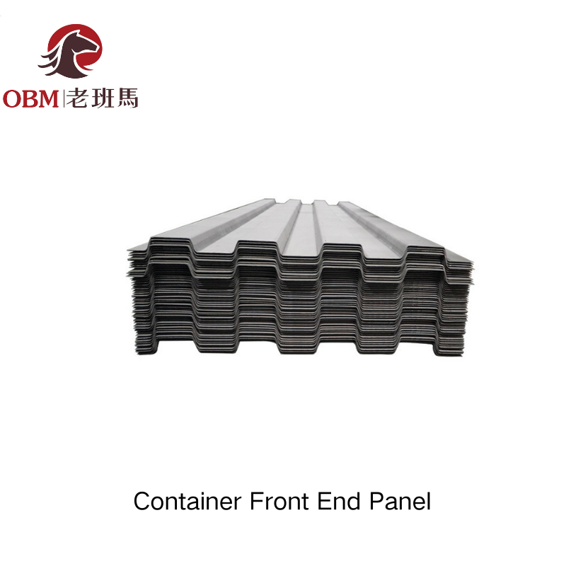 Corrugated Container Front End Wall Panel | SPA-H / Q235B Weathering Steel Container Front Sheet