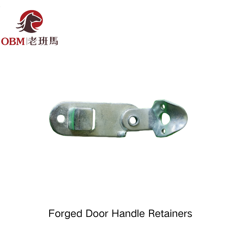 Container Door Handle Complete Kits | Forging Handle / Press Handle Kit; Lock Retainer Catch Plates for Shipping Containers