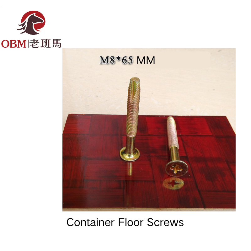 Grade 8.8 Carbon Steel Container Floor Screws | Cargo Container Self Tapping Fixing Nails