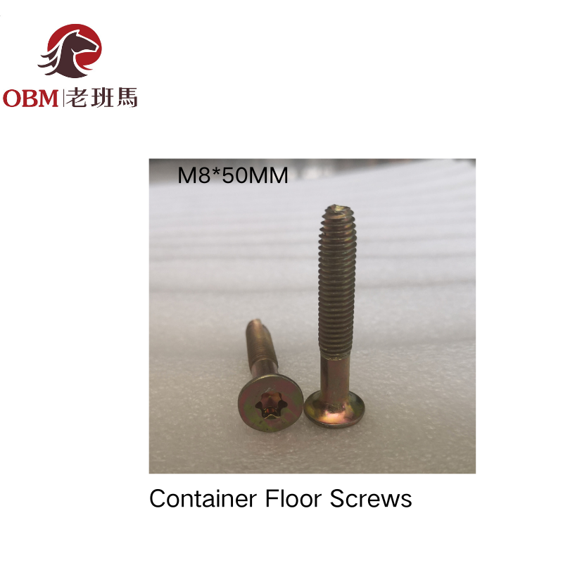 Grade 8.8 Carbon Steel Container Floor Screws | Cargo Container Self Tapping Fixing Nails