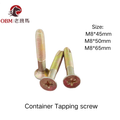 Grade 8.8 Carbon Steel Container Floor Screws | Cargo Container Self Tapping Fixing Nails