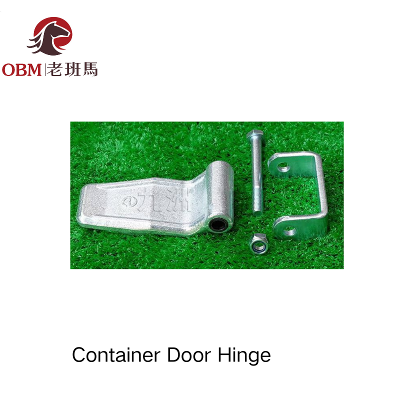 U-Shaped Forged Steel Container Door Hinge Complete Set with U Bracket, Bolts &amp; Lock Nuts