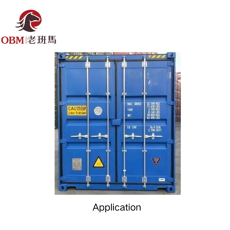 Container Door Handle Complete Kits | Forging Handle / Press Handle Kit; Lock Retainer Catch Plates for Shipping Containers